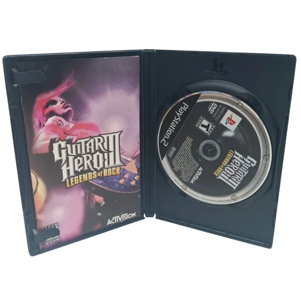 Guitar Hero III 3: Legends of Rock PlayStation 2 PS2 Game